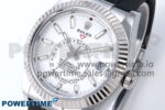 Sky-Dweller 336239 SS ZF 1:1 Best Edition White Dial on Oysterflex Strap A23J (Gain Weight) - Image 3