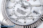 Sky-Dweller 336239 SS ZF 1:1 Best Edition White Dial on Oysterflex Strap A23J (Gain Weight) - Image 5