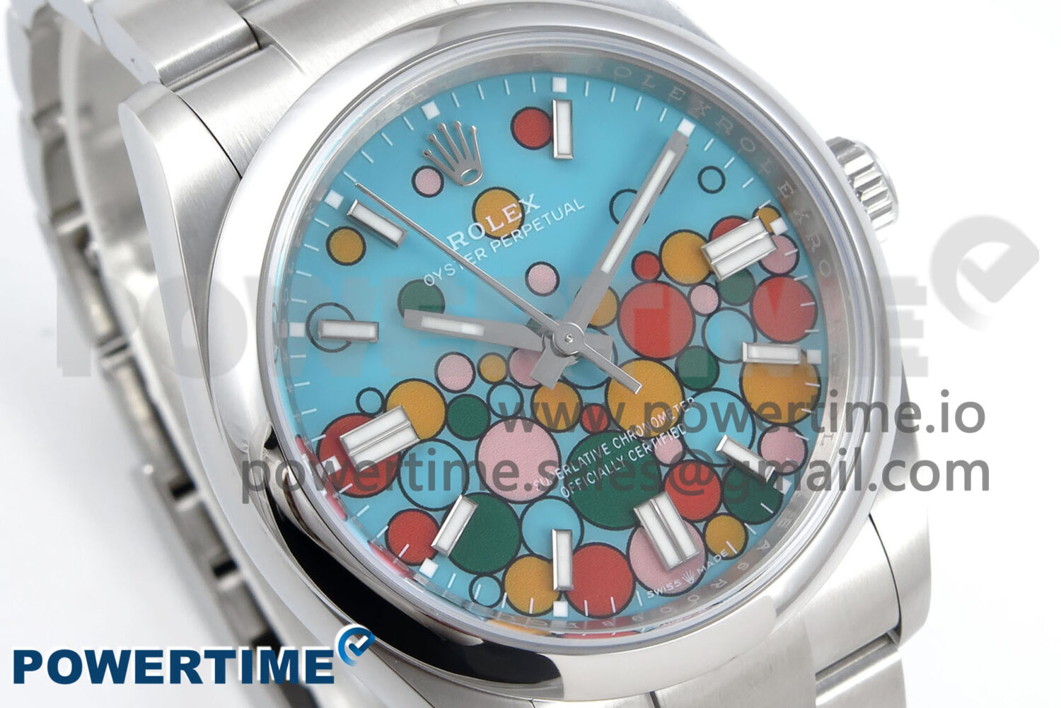 Oyster Perpetual 126000 36mm EWEF 1:1 Best Edition 904L Steel Celebration Dial A3230 - Image 2