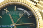 Day Date 40 YG 228238 KF 1:1 Best Edition Green Ombre Dial on President Bracelet VR3255 (Gain Weight) - Image 4