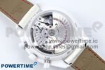 Speedmaster White Side Of The Moon N1F 1:1 Best Edition White Dial White Ceramic on White Leather Strap A9300 - Image 8