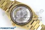 Day Date 40 YG 228238 KF 1:1 Best Edition Green Ombre Dial on President Bracelet VR3255 (Gain Weight) - Image 9