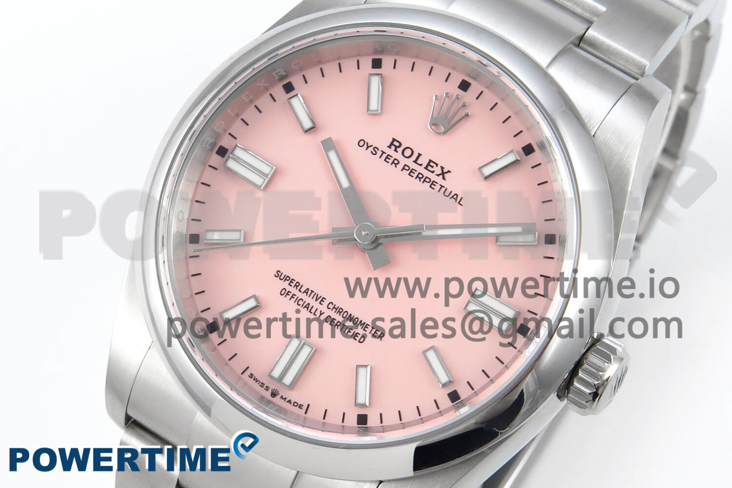 Oyster Perpetual 126000 36mm EWEF 1:1 Best Edition 904L Steel Pink Dial A3230 - Image 3