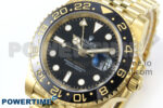 GMT-Master II 126718 LN Black Ceramic 904L Steel EWE 1:1 Best Edition on Jubilee Strap EWE3285 V5 - Image 3