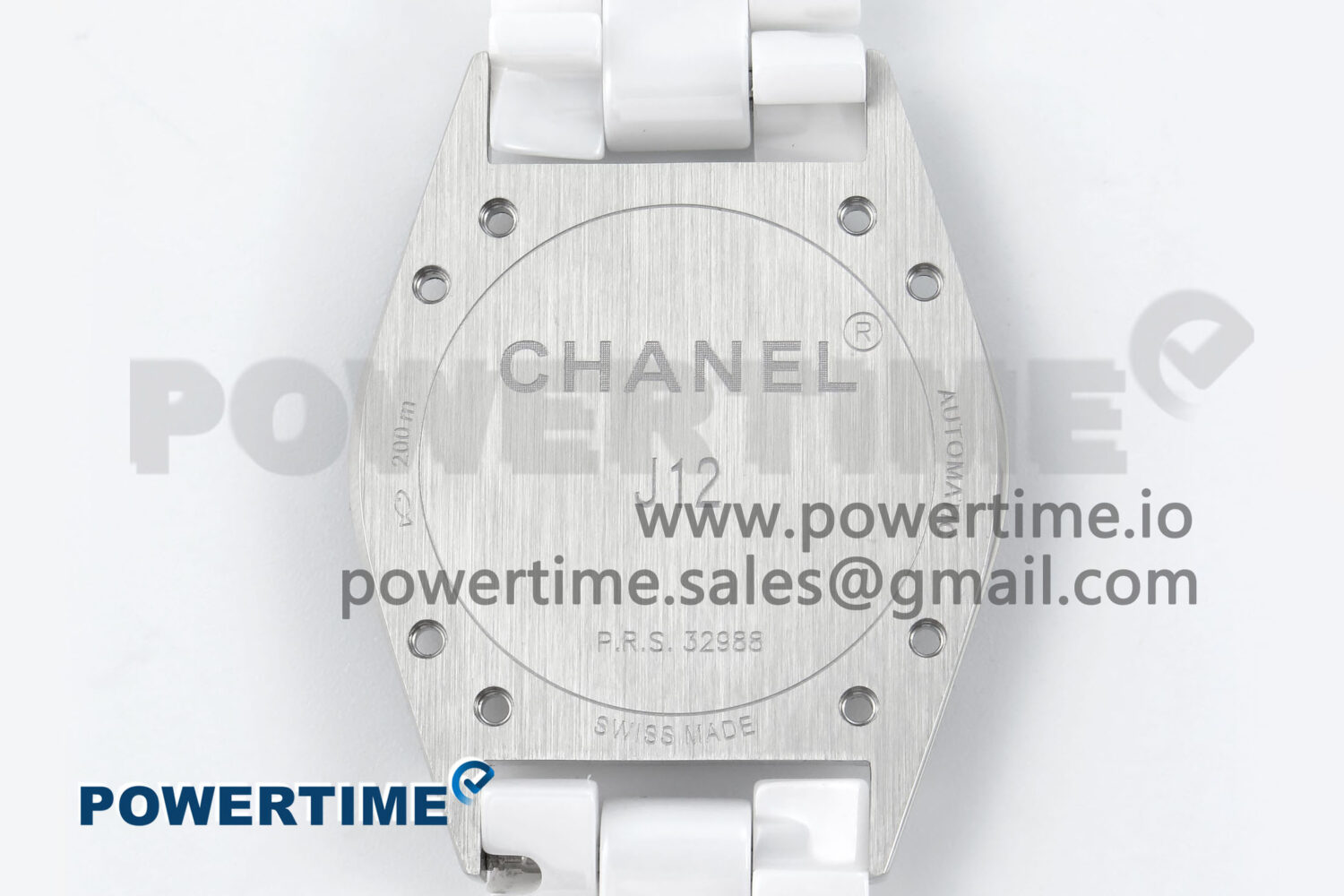 J13 38mm White Ceramic HTF 1:1 Best Edition White Diamonds Dial on Bracelet A2892 - Image 6
