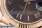 Day Date 40 RG 228235 KF 1:1 Best Edition Brown Roman Dial on President Bracelet VR3255 (Gain Weight) - Image 5