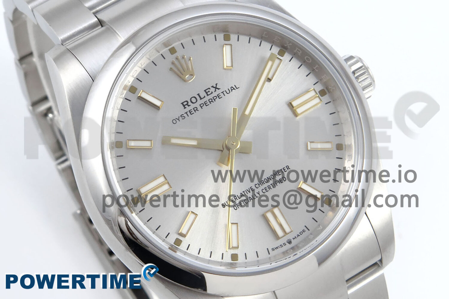 Oyster Perpetual 126000 36mm EWEF 1:1 Best Edition 904L Steel Silver Dial A3230 - Image 2