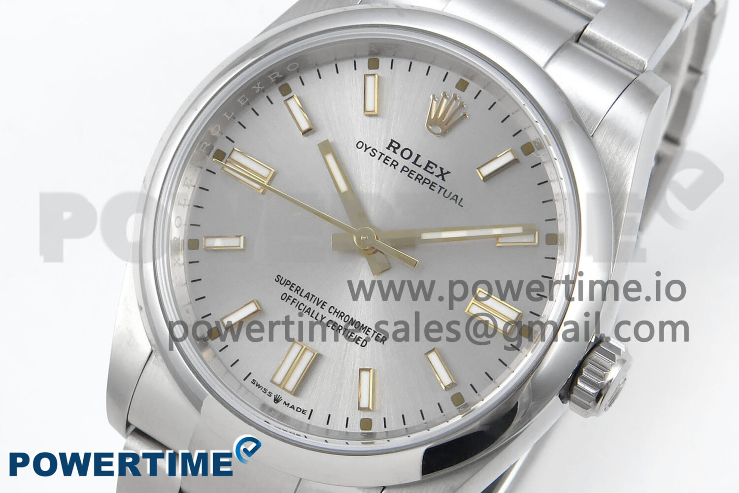 Oyster Perpetual 126000 36mm EWEF 1:1 Best Edition 904L Steel Silver Dial A3230 - Image 3