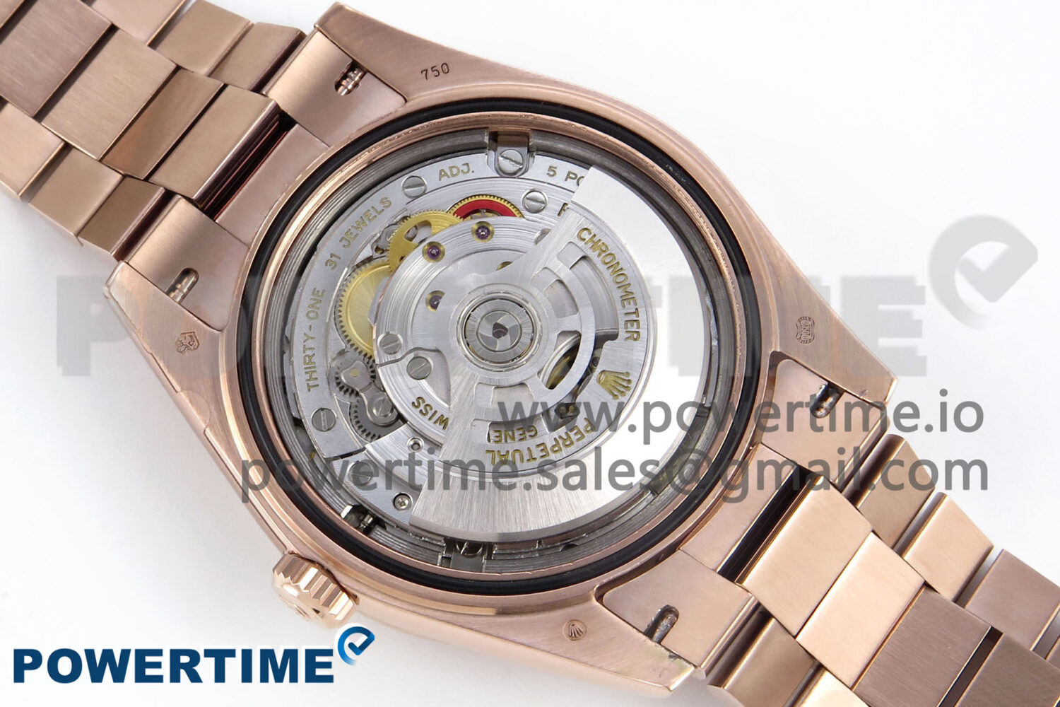 Day Date 40 RG 228235 KF 1:1 Best Edition Brown Roman Dial on President Bracelet VR3255 (Gain Weight) - Image 9