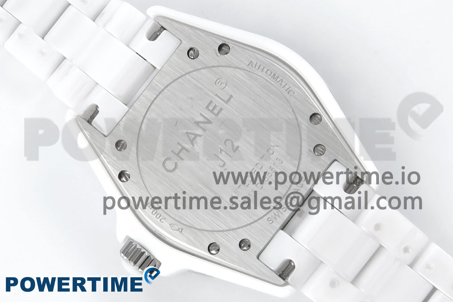 J13 38mm White Ceramic HTF 1:1 Best Edition Pink MOP Dial Diamonds Markers on Bracelet A2892 - Image 7