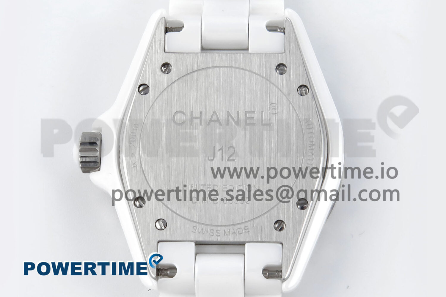 J13 38mm White Ceramic HTF 1:1 Best Edition Numbers Dial on Bracelet A2892 - Image 10