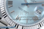 Day Date 40 SS 228239 Noob 1:1 Best Edition Ice Blue Roman Dial on President Bracelet A2836 (Gain Weight) - Image 5