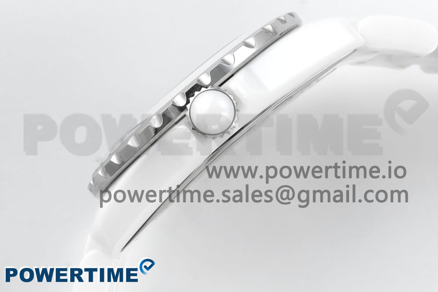 J13 38mm White Ceramic HTF 1:1 Best Edition Numbers Dial on Bracelet A2892 - Image 11
