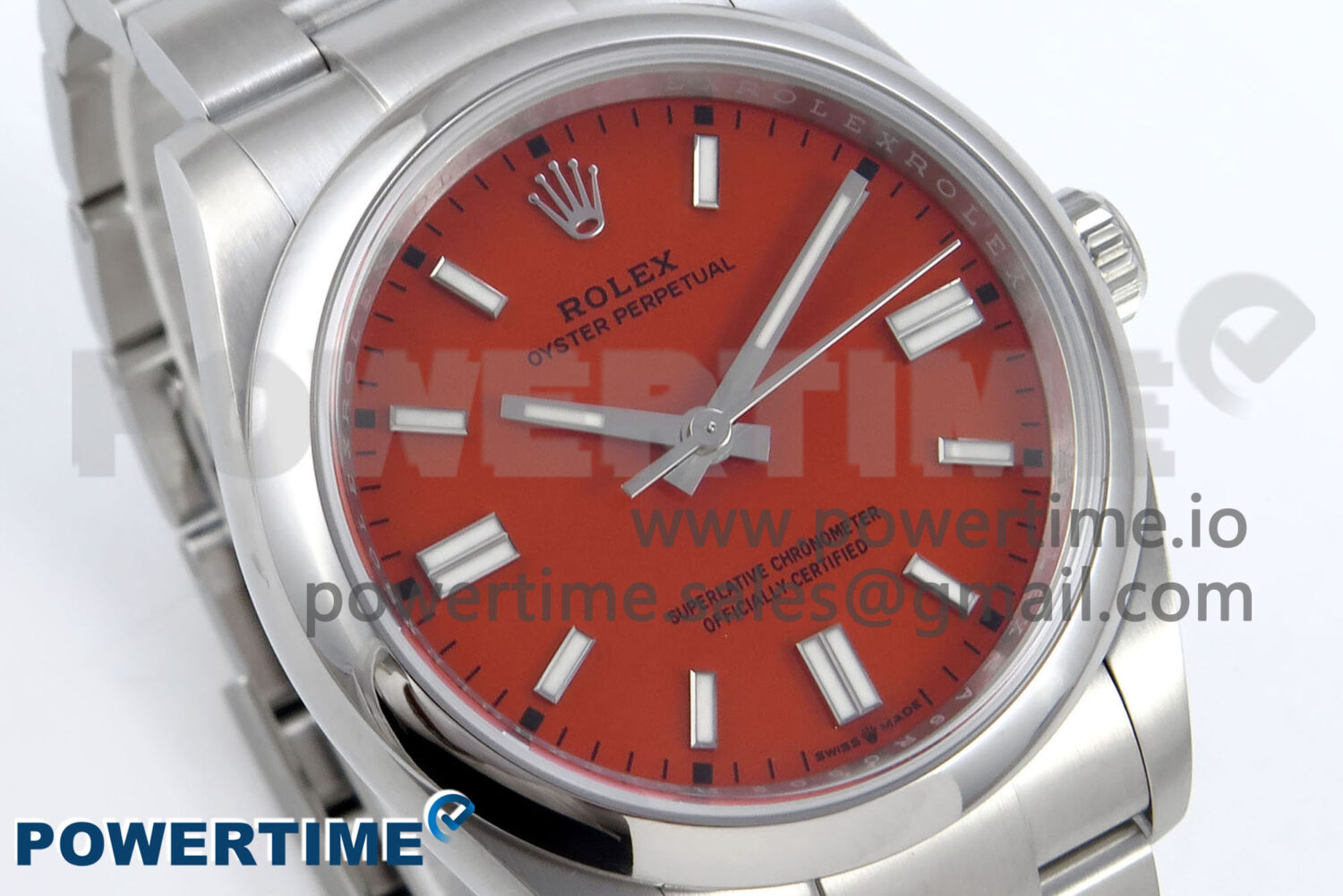 Oyster Perpetual 126000 36mm EWEF 1:1 Best Edition 904L Steel Red Dial A3230 - Image 2
