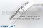 J13 38mm White Ceramic HTF 1:1 Best Edition Pink Dial Diamonds Makers on Bracelet A2892 - Image 9