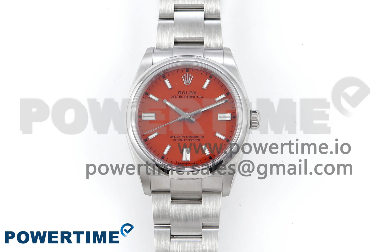 Oyster Perpetual 126000 36mm EWEF 1:1 Best Edition 904L Steel Red Dial A3230 - Image 1