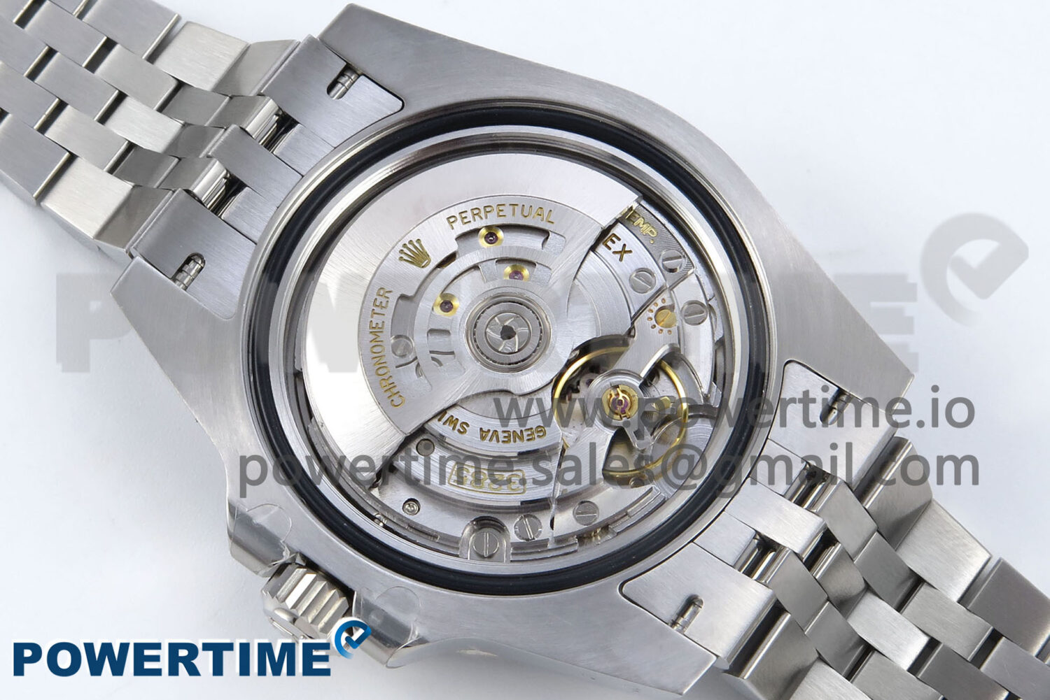 GMT-Master II 126710 GRNR Black/Gray Ceramic 904L Steel EWE 1:1 Best Edition on Jubilee Strap EWE3285 V5 - Image 10