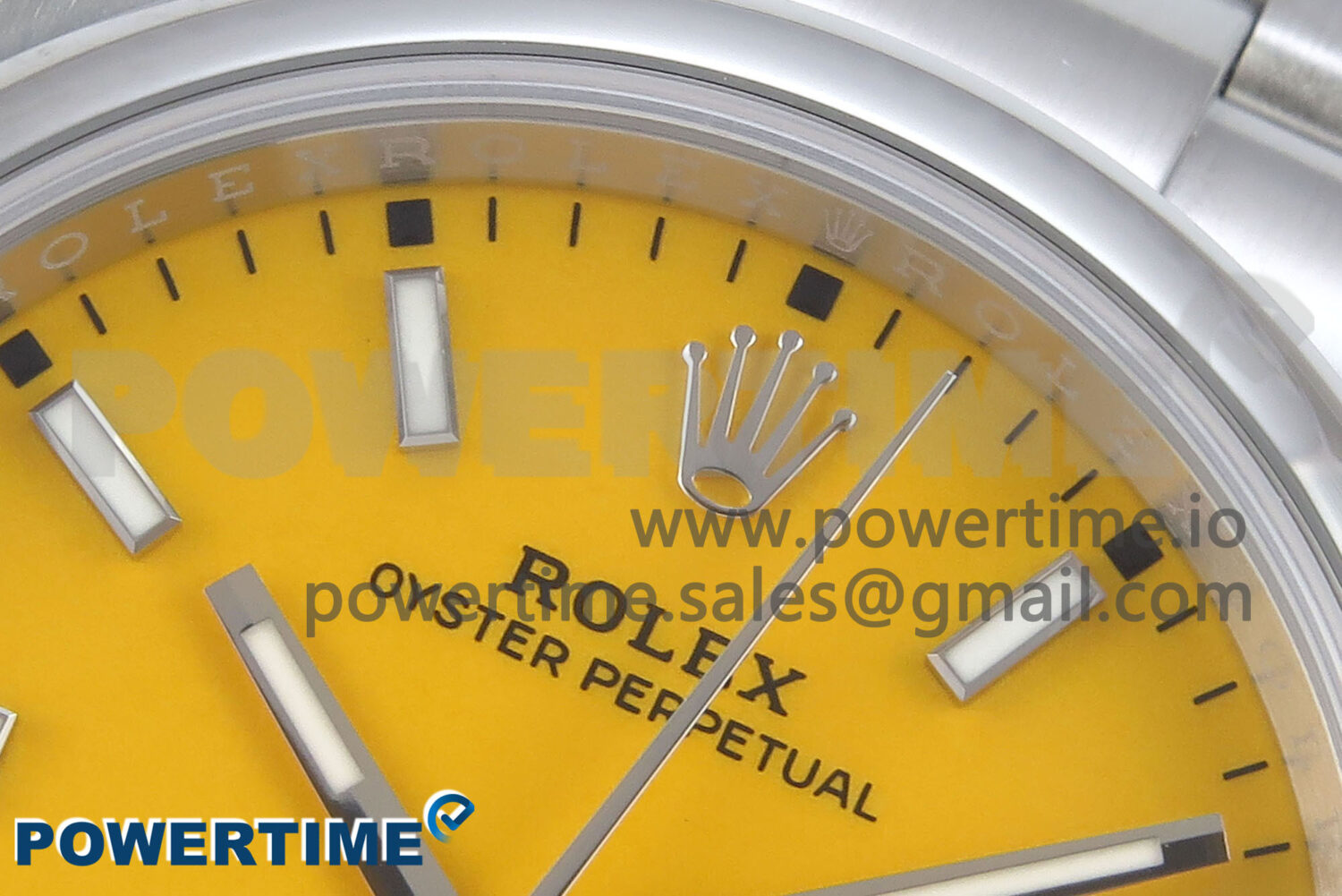 Oyster Perpetual 126000 36mm EWEF 1:1 Best Edition 904L Steel Yellow Dial A3230 - Image 4