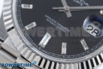 Day Date 40 SS 228239 Noob 1:1 Best Edition Black Crystal Dial on President Bracelet A2836 (Gain Weight) - Image 5