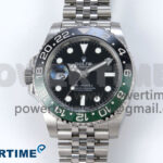 GMT Master II 126720 VTNR LHD 904L Steel EWE 1:1 Best Edition on Jubilee Strap EWE3285 V5