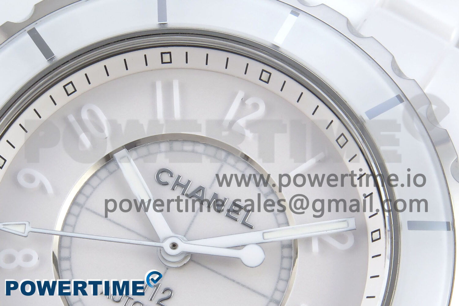 J13 38mm White Ceramic HTF 1:1 Best Edition White Dial Numbers Makers on Bracelet A2892 - Image 4