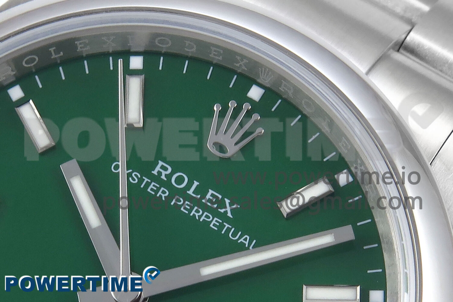 Oyster Perpetual 124300 41mm EWEF Best Edition 904L Steel Green Dial A3230 - Image 4