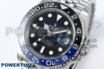 GMT-Master II 126710 BLNR Black/Blue Ceramic 904L Steel EWE 1:1 Best Edition on Jubilee Strap EWE3285 V5 - Image 3