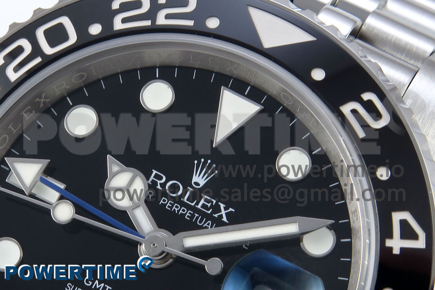 GMT-Master II 126710 BLNR Black/Blue Ceramic 904L Steel EWE 1:1 Best Edition on Jubilee Strap EWE3285 V5 - Image 4