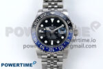 GMT-Master II 126710 BLNR Black/Blue Ceramic 904L Steel EWE 1:1 Best Edition on Jubilee Strap EWE3285 V5