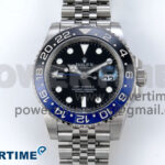 GMT-Master II 126710 BLNR Black/Blue Ceramic 904L Steel EWE 1:1 Best Edition on Jubilee Strap EWE3285 V5