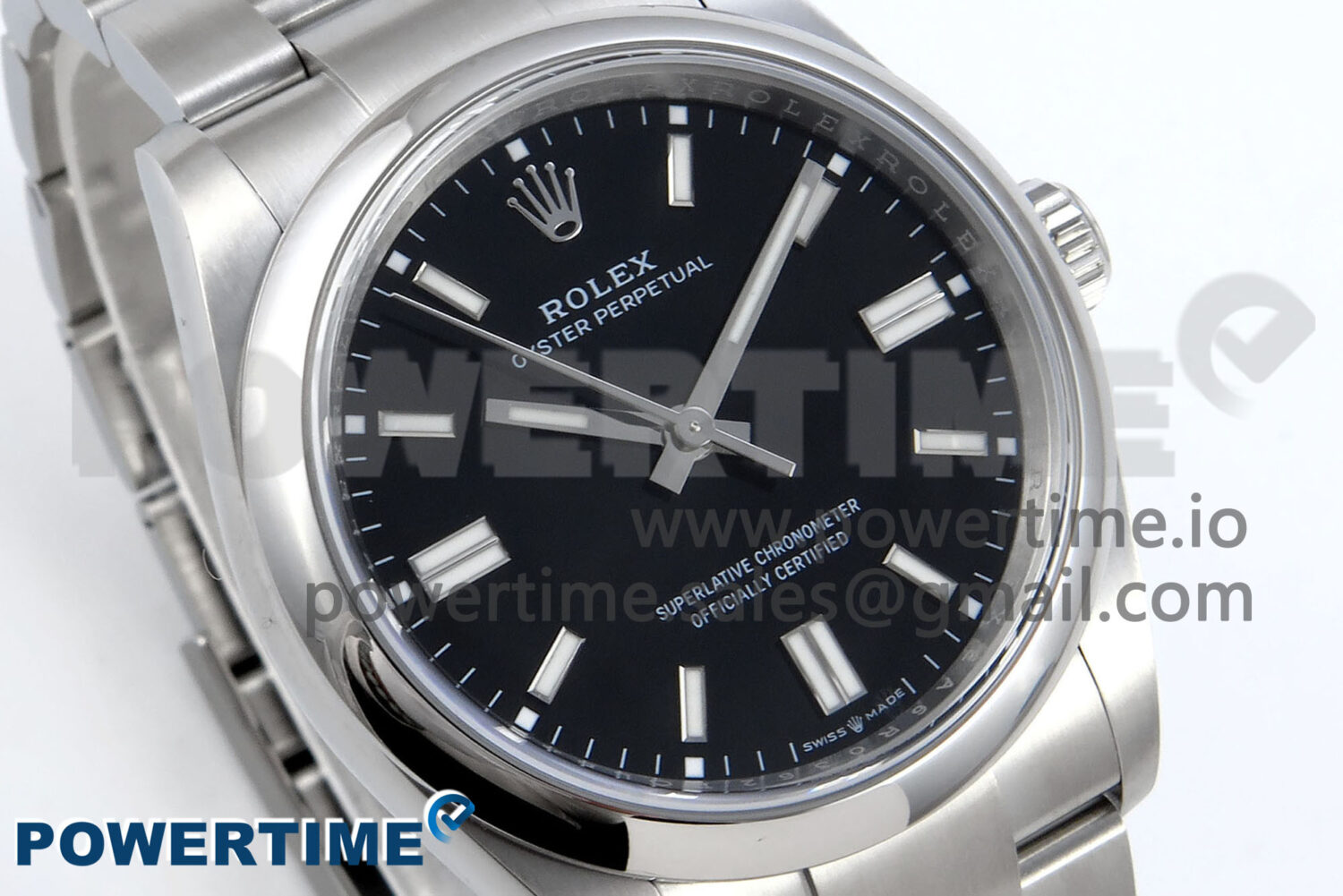 Oyster Perpetual 126000 36mm EWEF 1:1 Best Edition 904L Steel Black Dial A3230 - Image 2