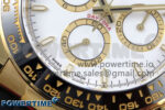 Daytona 126518 Clean YG 1:1 Best Edition White Dial on Oysterflex Rubber Strap SH4131 - Image 5