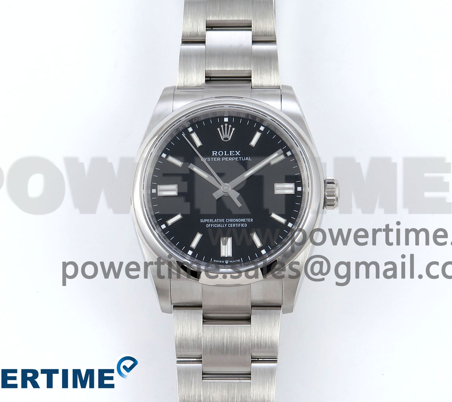 Oyster Perpetual 126000 36mm EWEF 1:1 Best Edition 904L Steel Black Dial A3230