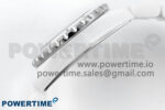 J13 33mm White Ceramic HTF 1:1 Best Edition Pink Dial Diamonds Makers on Bracelet Swiss Quartz - Image 7