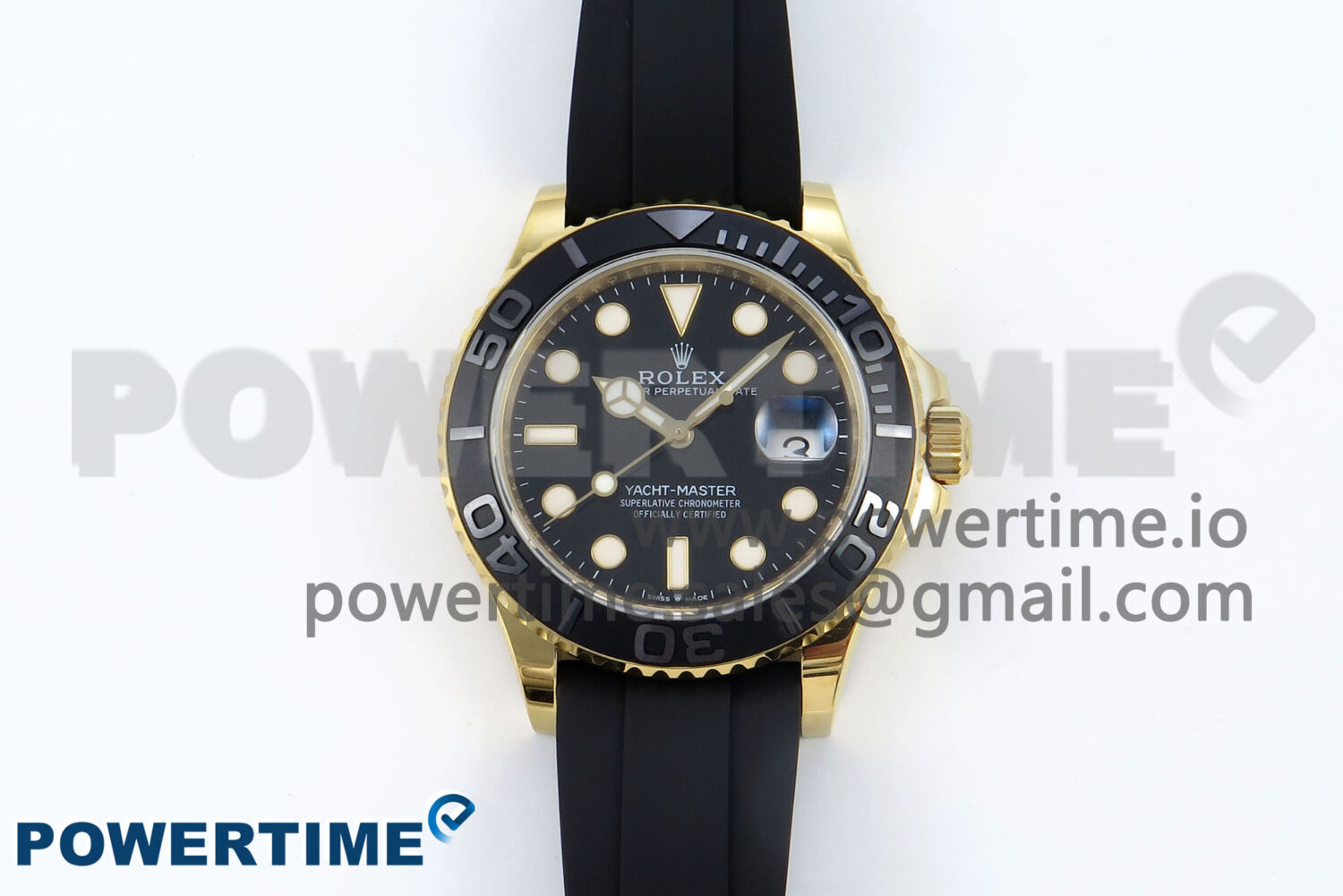 Yacht-Master 42mm 226658 EWEF 1:1 Best Edition Black Dial on Oysterflex Strap A3235 - Image 1