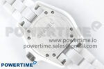 J13 33mm White Ceramic HTF 1:1 Best Edition White Dial Numbers Makers on Bracelet Swiss Quartz - Image 8