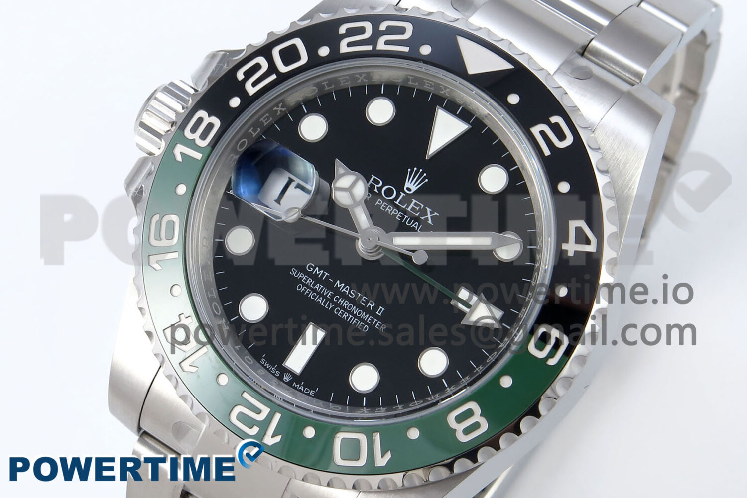 GMT Master II 126720 VTNR LHD 904L Steel EWE 1:1 Best Edition on Oyster Strap EWE3285 V5 - Image 3