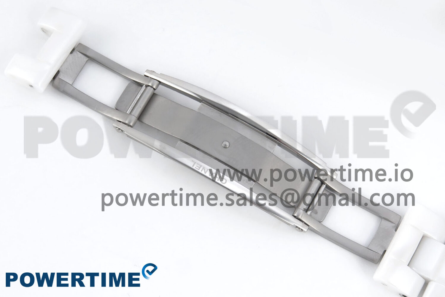 J13 33mm White Ceramic HTF 1:1 Best Edition White/Blue Dial on Bracelet Swiss Quartz - Image 14