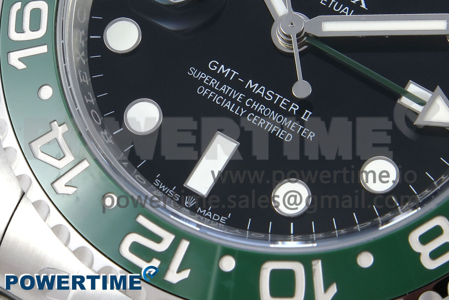 GMT Master II 126720 VTNR LHD 904L Steel EWE 1:1 Best Edition on Oyster Strap EWE3285 V5 - Image 5