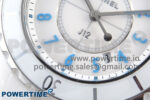 J13 33mm White Ceramic HTF 1:1 Best Edition White/Blue Dial on Bracelet Swiss Quartz - Image 5