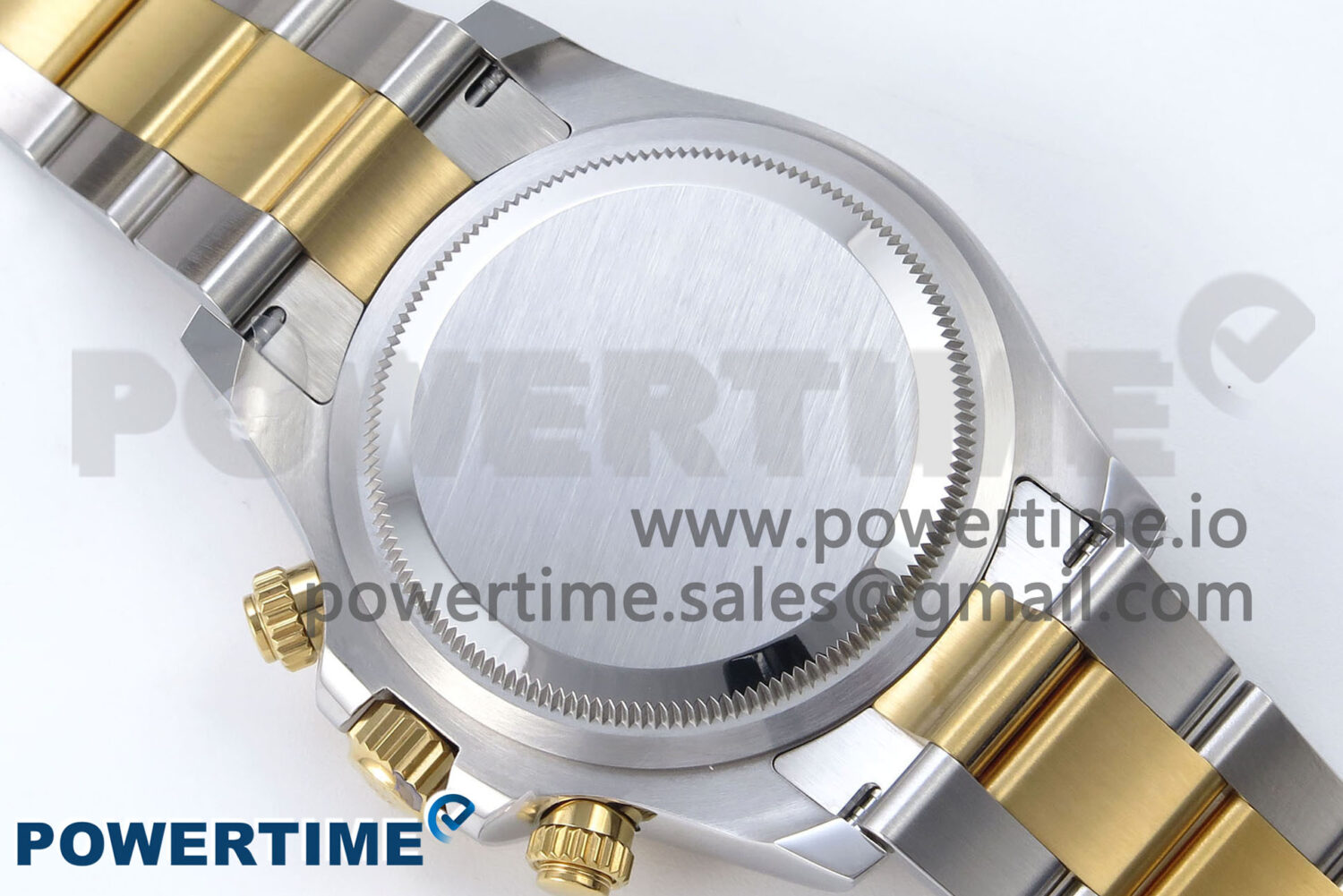 Daytona 126503 Clean 1:1 Best Edition 904L Black/YG Diamond Dial on SS/YG Bracelet SH4131 - Image 8