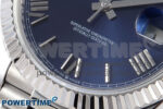 Day Date 40 SS 228239 KF 1:1 Best Edition Blue Roman Dial on President Bracelet VR3255 (Gain Weight) - Image 5