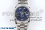 Day Date 40 SS 228239 KF 1:1 Best Edition Blue Roman Dial on President Bracelet VR3255 (Gain Weight)