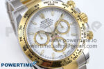 Daytona 126503 SS/YG Clean 1:1 Best Edition 904L White Dial on SS/YG Bracelet SH4131 - Image 2