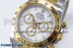 Daytona 126503 SS/YG Clean 1:1 Best Edition 904L White Dial on SS/YG Bracelet SH4131 - Image 3