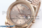 Day Date 40 RG 228235 KF 1:1 Best Edition RG Crystal Dial on President Bracelet VR3255 (Gain Weight) - Image 3