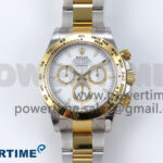 Daytona 126503 SS/YG Clean 1:1 Best Edition 904L White Dial on SS/YG Bracelet SH4131
