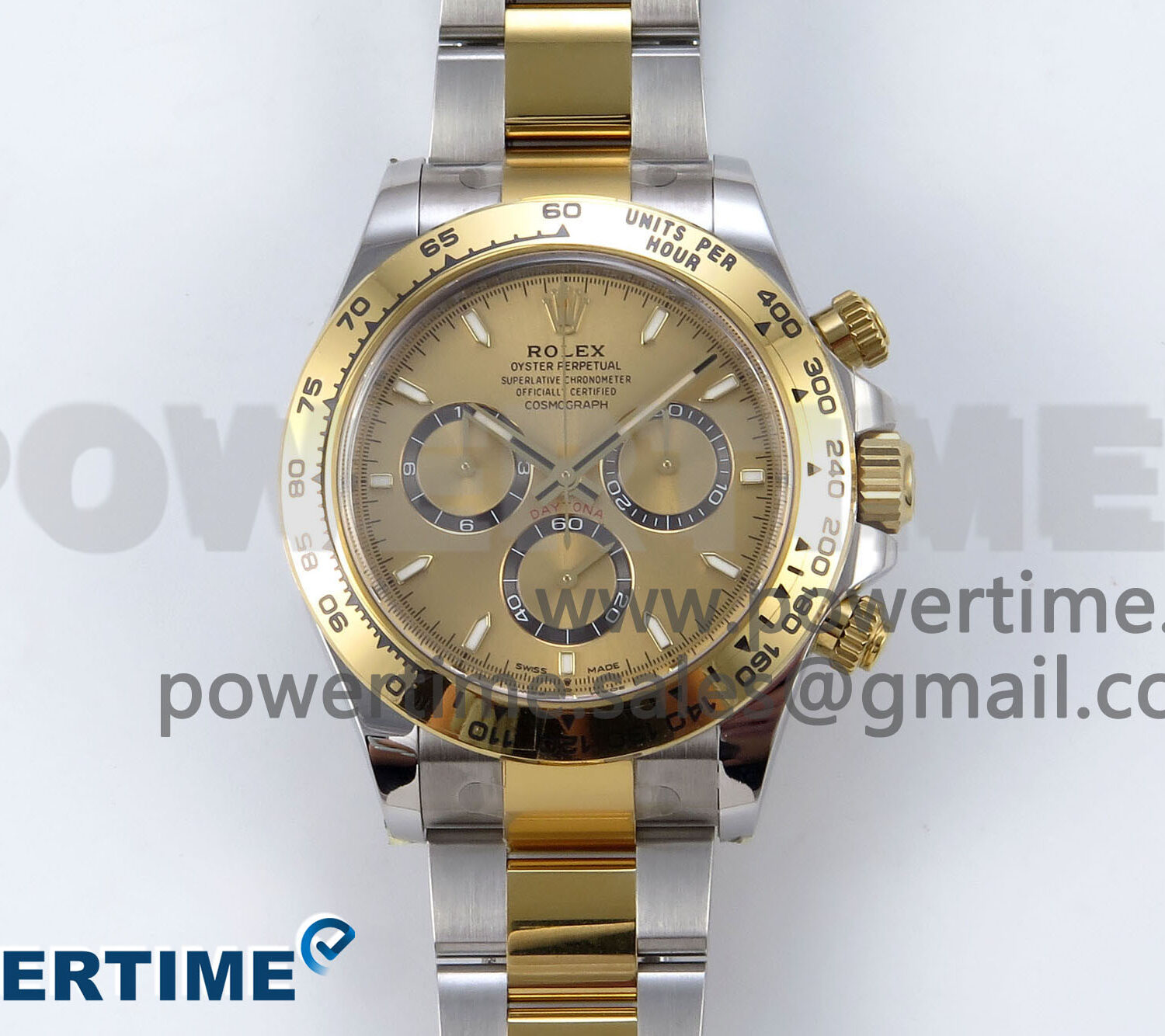 Daytona 126503 Clean 1:1 Best Edition 904L YG Dial on SS/YG Bracelet SH4131