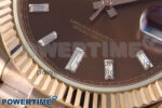 Day Date 40 RG 228235 KF 1:1 Best Edition Brown Crystal Dial on President Bracelet VR3255 (Gain Weight) - Image 5