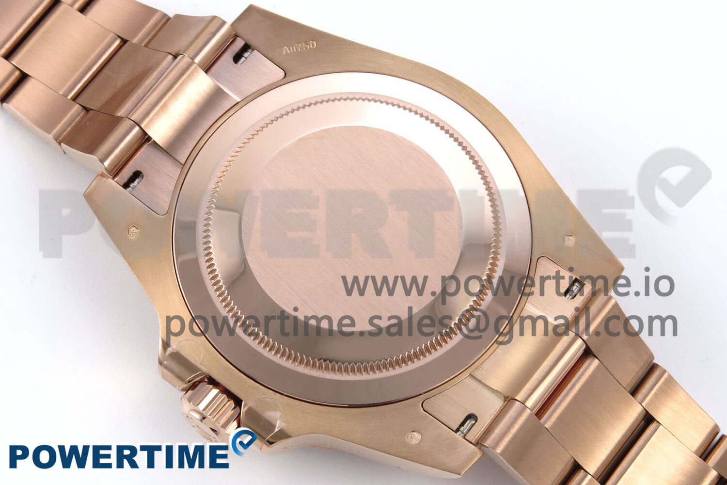 GMT-Master II 126715 CHNR Black/Brown Ceramic 904L Steel EWE 1:1 Best Edition on Oyster Strap EWE3285 V5 - Image 8